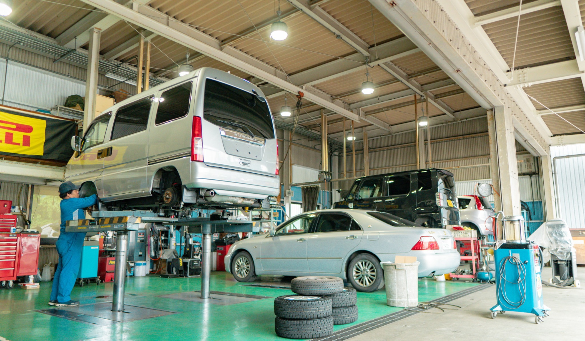 コンチネントの整備工場