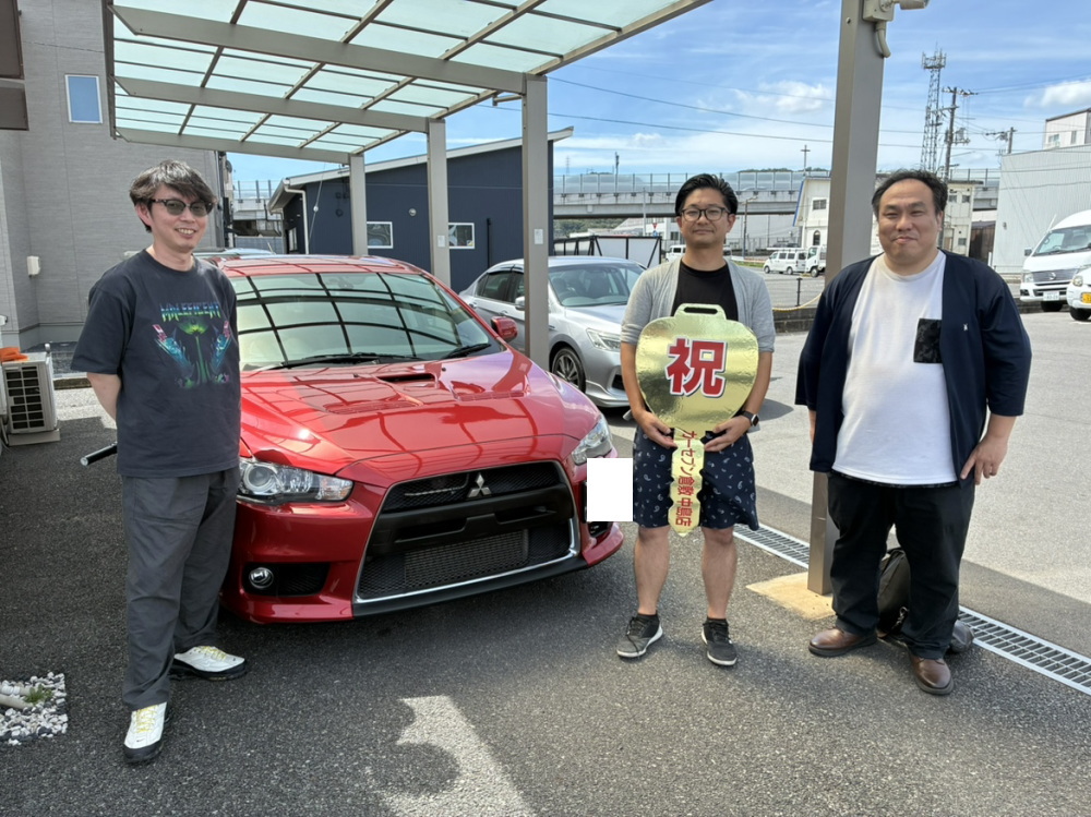ご納車おめでとうございます